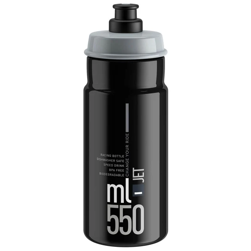 Elite Jet 550ml, Schwarz/Grau