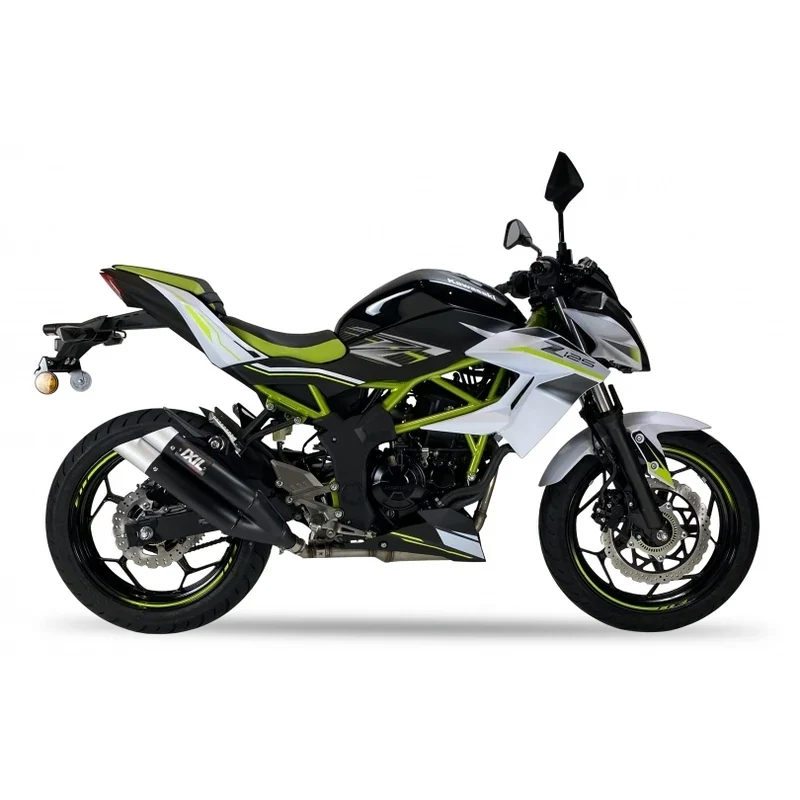 Endschalldämpfer IXIL Hyperlow Black XL – Kawasaki Ninja / Z 125 2019-2026