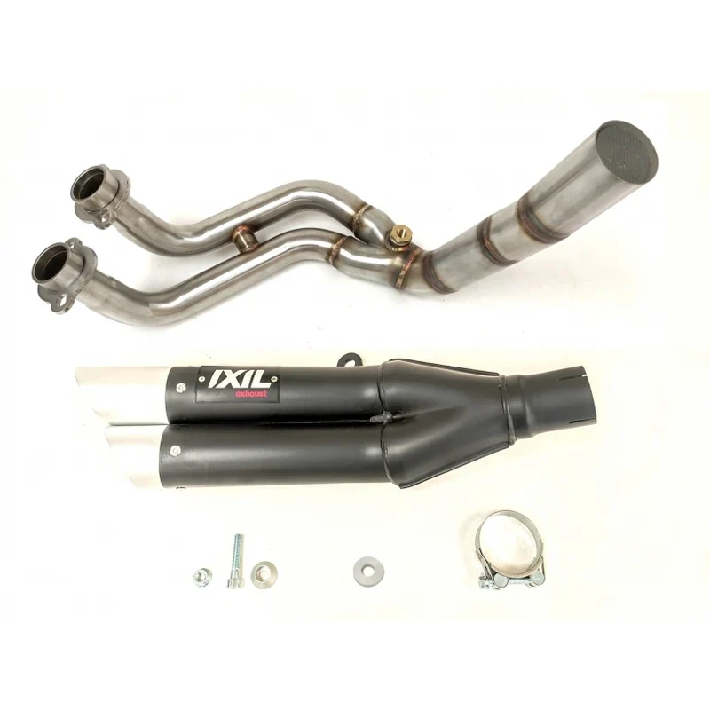 Komplettanlage IXIL Dual Hyperlow Black XL – Yamaha MT-07 XSR 700 Tracer 7 /700