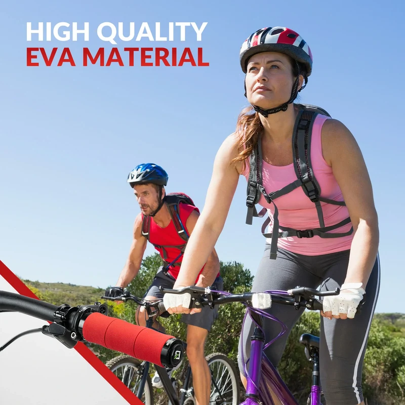 Fahrradgriffe rutschfeste Eva Schwamm Fahrrad Lenkergriffe mit Aluminium 22MM