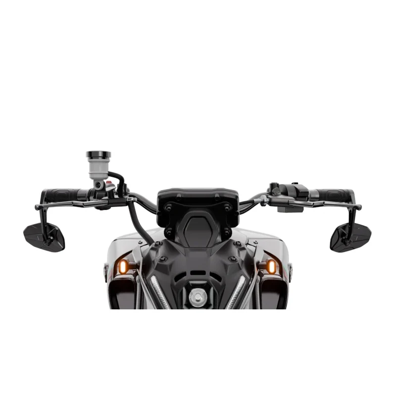 Lenkerendenspiegel Highsider Victory-Ultra Evo, Schwarz, E-geprüft, Ø 12-22 mm