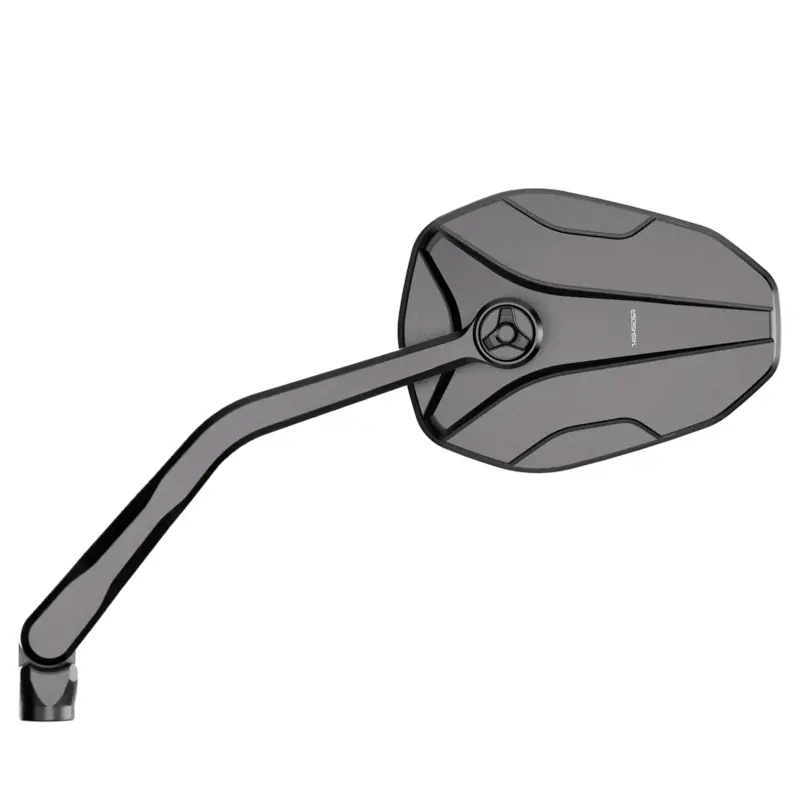 Lenkerspiegel Paar Highsider Victory-Ultra schwarz, Alu, E-geprüft, M10x1.25