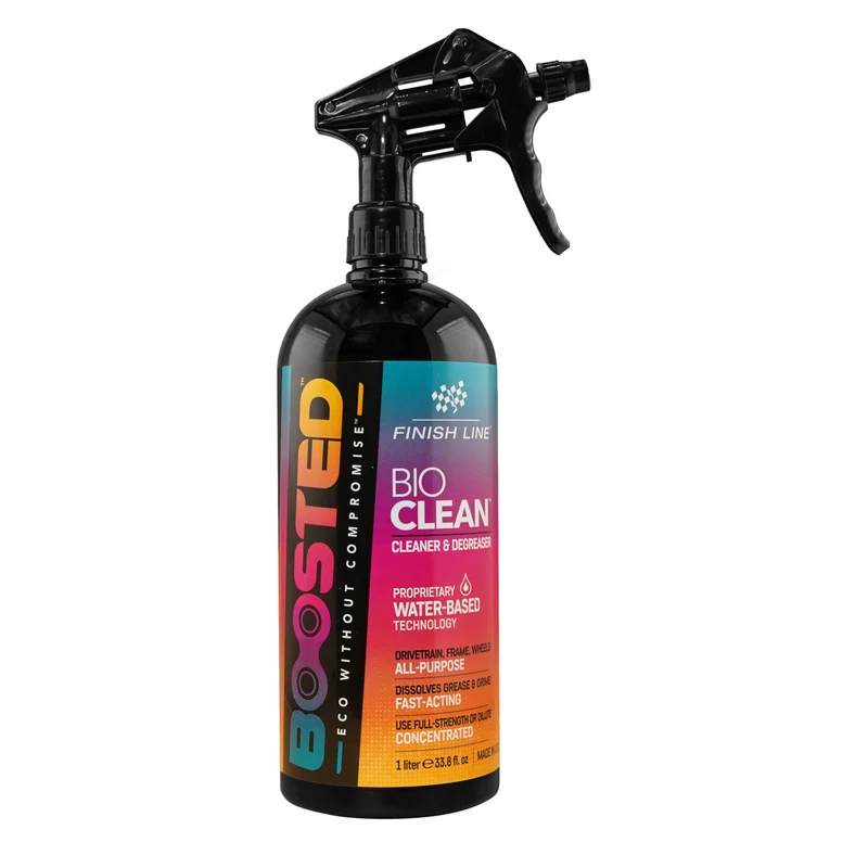 Finish Line BOOSTED Bio Clean Cleaner / Degreaser 1 Litre Bottle