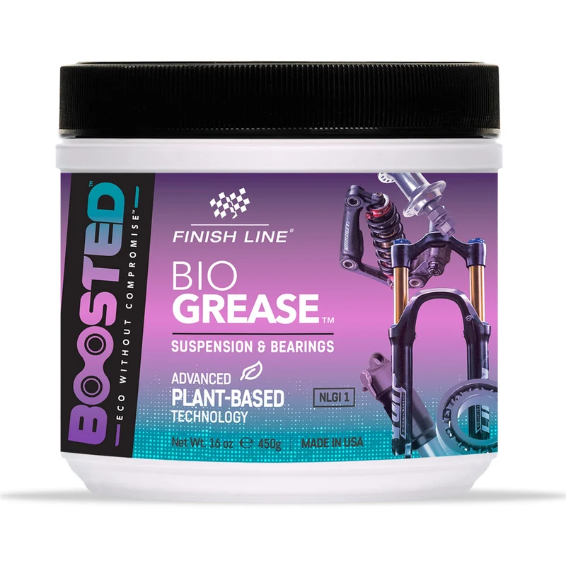 Finish Line BOOSTED Bio Grease Plant-Based 1 lb / 455 g Bike Grease Tub