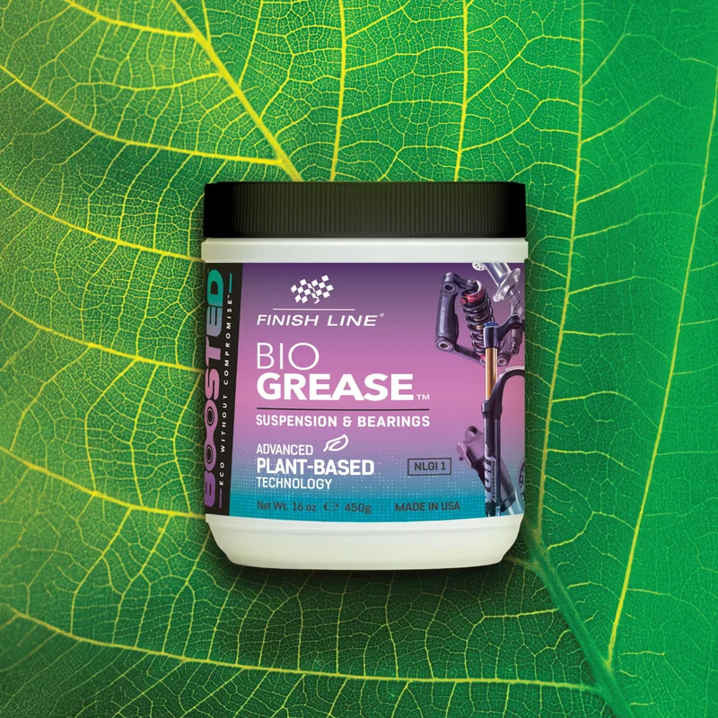 Finish Line BOOSTED Bio Grease Plant-Based 4oz / 120ml Bike Grease