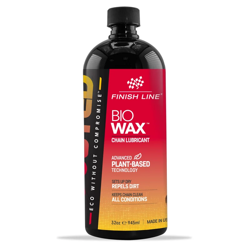 Finish Line BOOSTED Bio Wax Chain Lubricant Plant-Based 32oz / 946ml Bottle