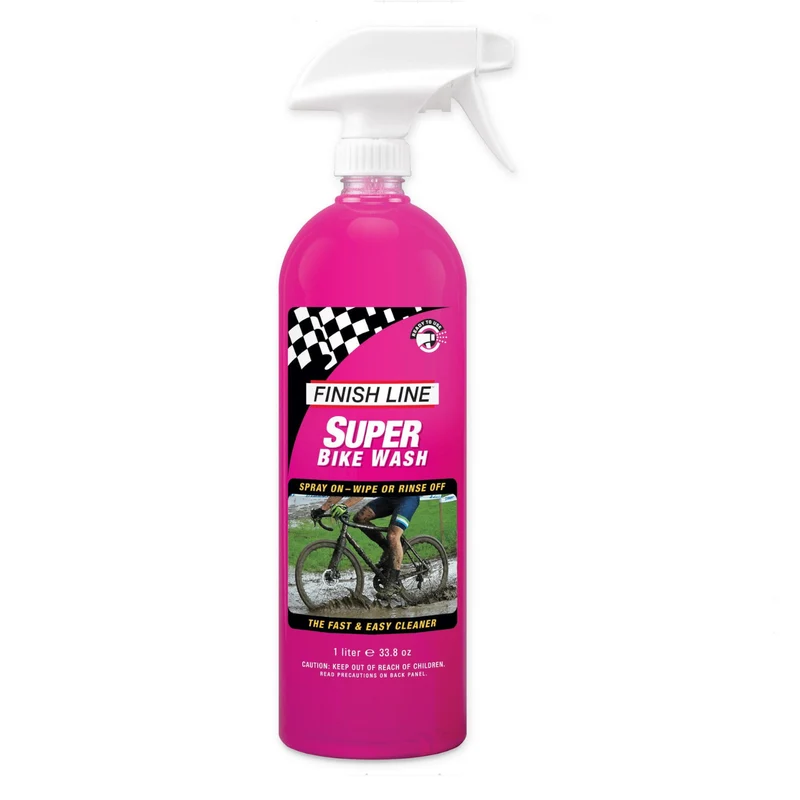 Finish Line Super Bike Wash Bike Spray On Wipe Off Cleaner 1 Litre