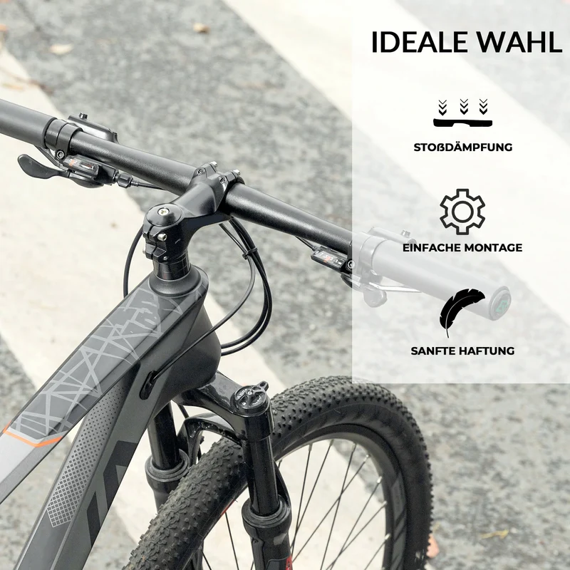 Fahrradgriffe MTB Lenkergriffe Fahrrad Griffe mit Barends aus Silikon Komfort