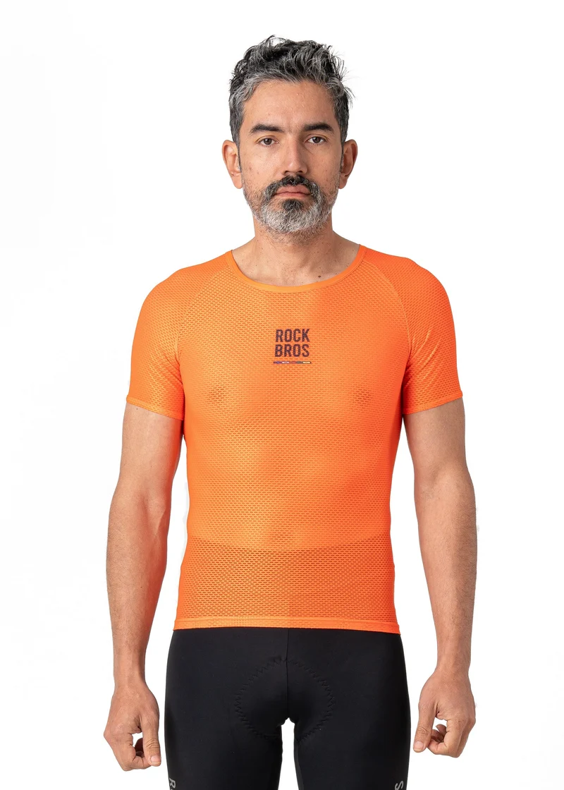 Road-to-Sky Radsport-Baselayer Kurzarm – Atmungsaktives Funktionsshirt