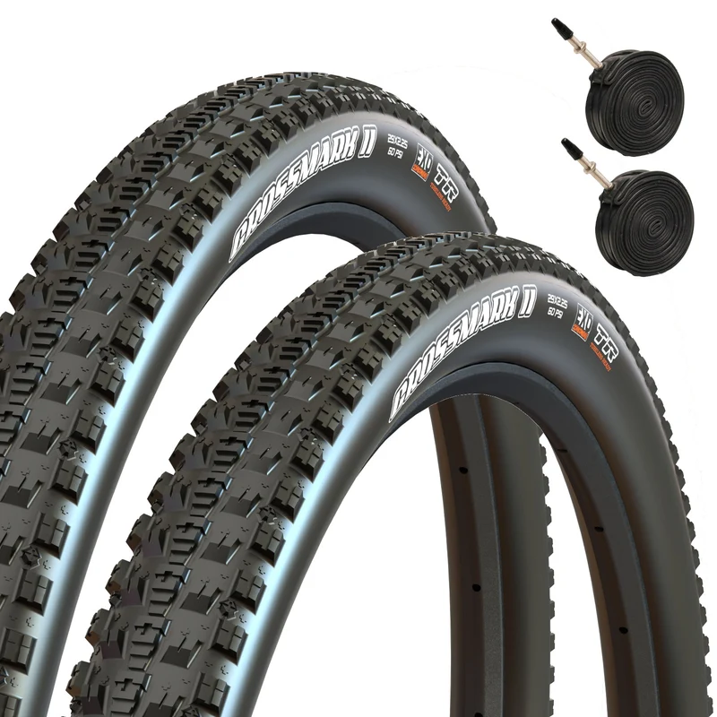 Maxxis CrossMark II 26 x 2.10 60 TPI Folding Dual Compound EXO Tubeless 26 Inch Bike Tyre