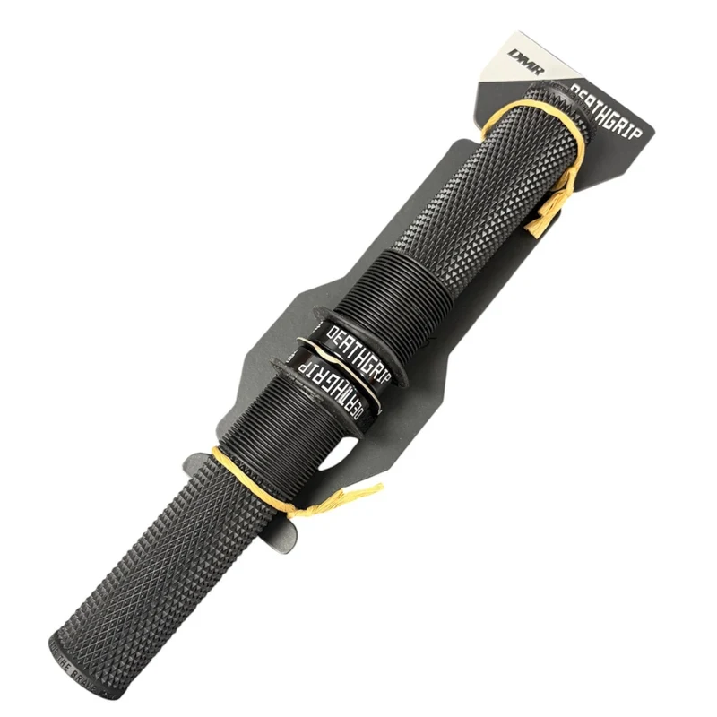 DMR Brendog Death Grip Flange Thick Soft Black Bike Handlebar Grips