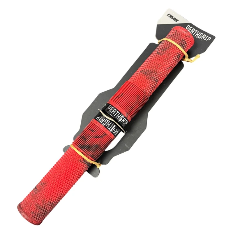 DMR Brendog Death Grip Thick Soft Marble Red Bike Handlebar Grips