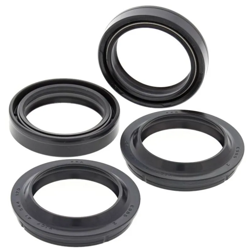 Gabelsimmerring Satz mit Staubkappen – 41x53x8/10,5 mm – Aprilia RS660 RS457