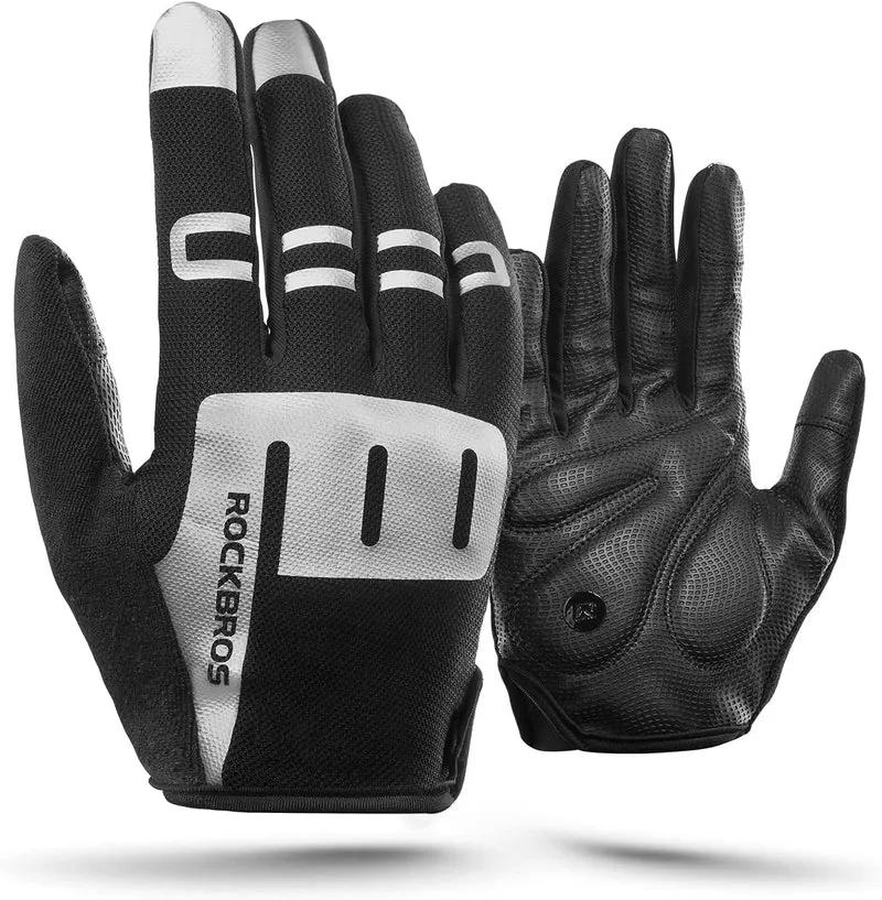 Herren Fahrradhandschuhe Vollfinger Frühling/Herbst Handschuhe-Size S