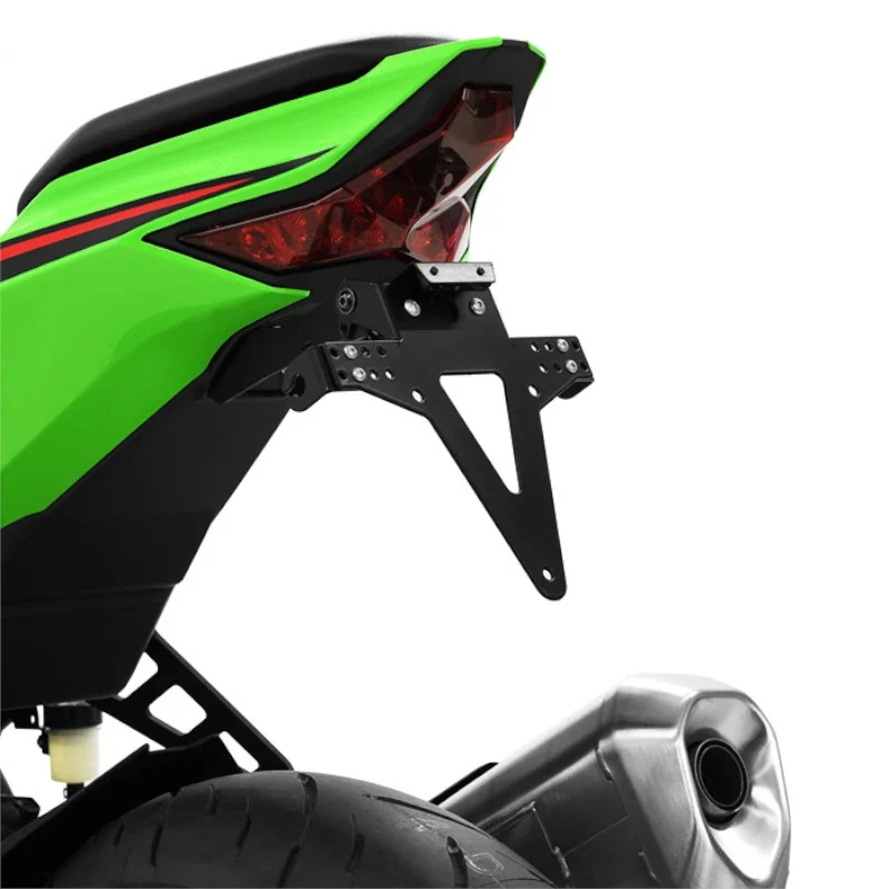 Kennzeichenhalter-Set Progress-Line – Kawasaki Ninja 400 24-26 ZX-4R /RR 23-26