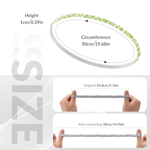 Stirnband Sport Schweißband Haarband 6 Stück 50-76 cm