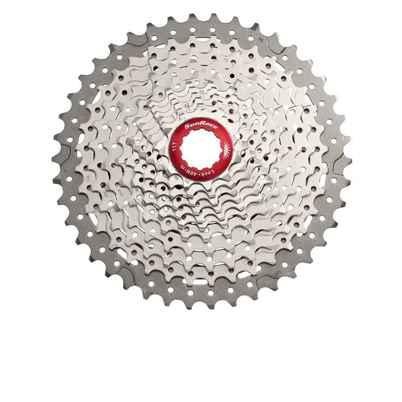 SunRace CSMX8 11-fach Kassette 11-51 HG-Spline silber/schwarz