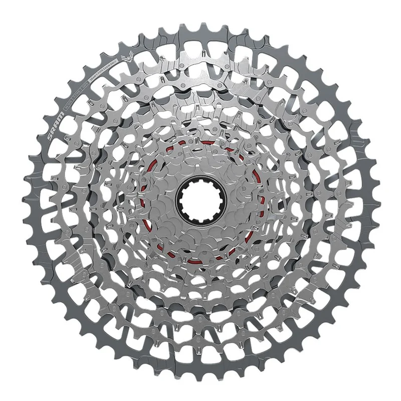 Sram 12-fach, 10-52 Zähne, silber, SRAM XD Kassette SRAM XS-1275 T-Type Eagle