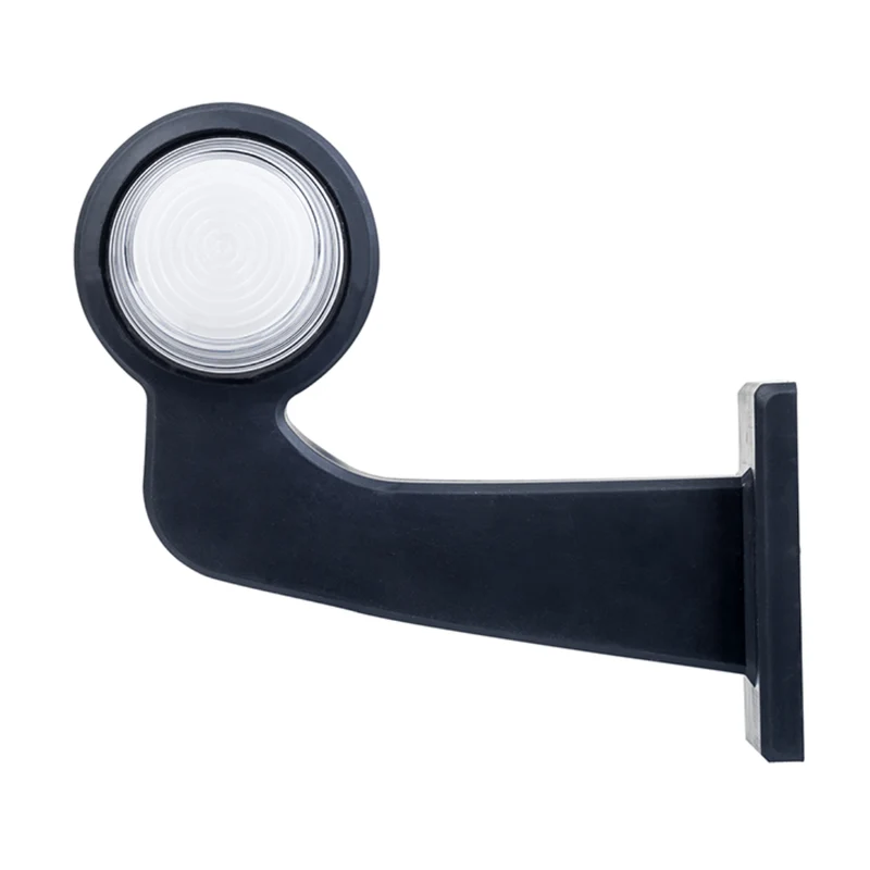 Dänische LED-Konturmarkierungsleuchten im Old-School-Stil / Rote und klare Neonlinse