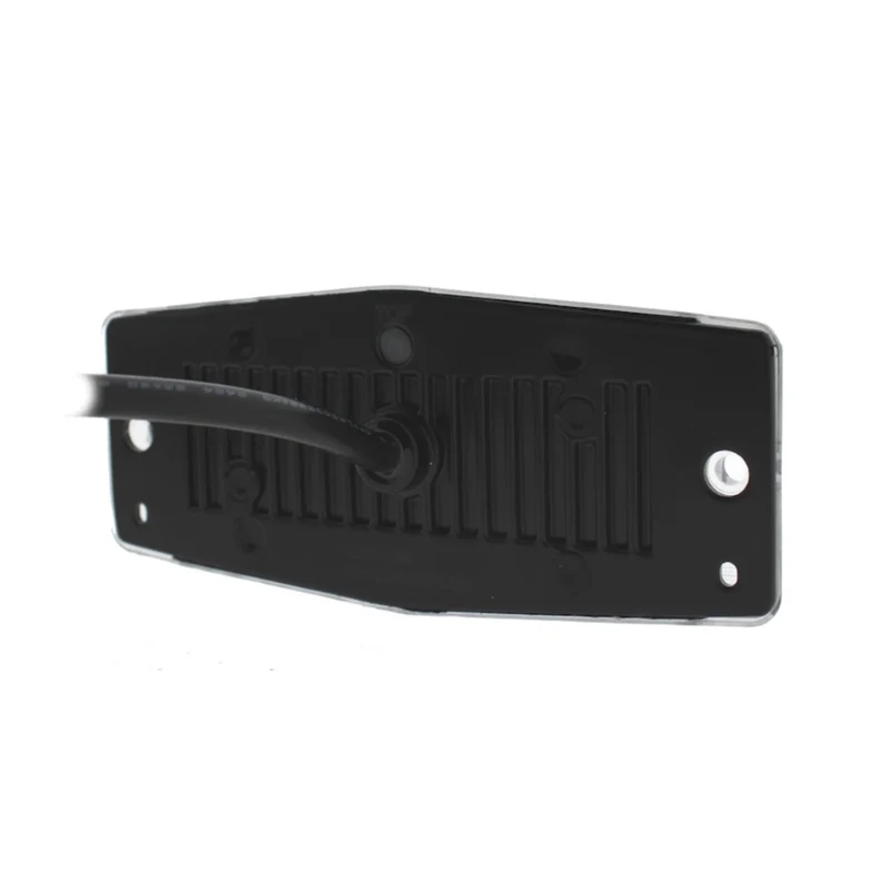 Schlanke LED-Doppelbrennerlampe mit bernsteinfarbener Linse