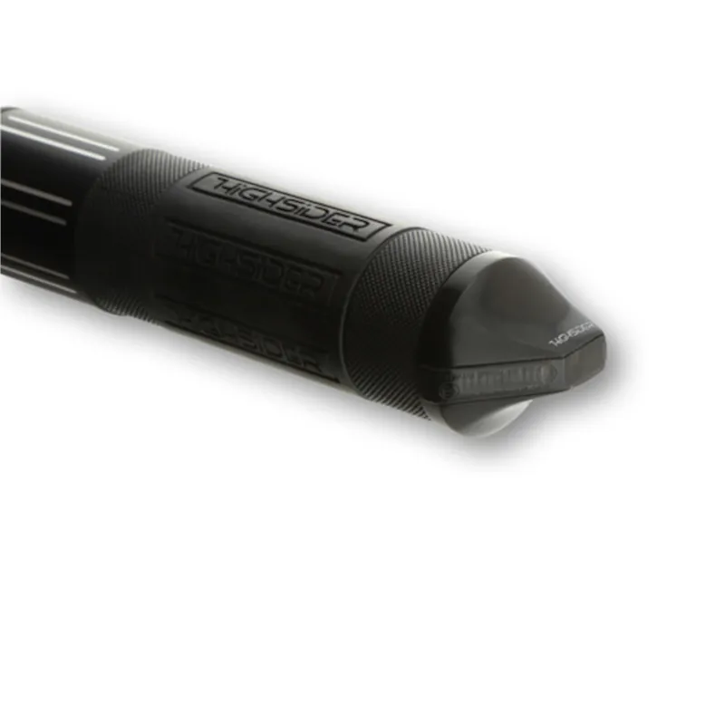 LED-Lenkerendenblinker Highsider Pro Flight, Schwarz, Getönt, E-geprüft