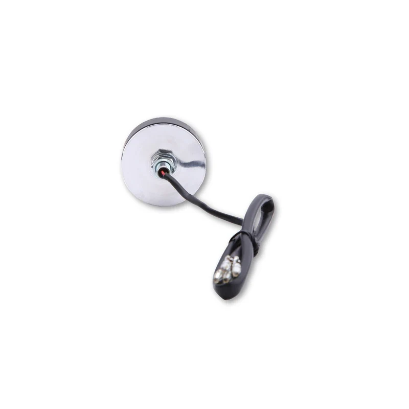 LED-Einbaublinker mit Rück- & Bremslicht Highsider Rocket 3in1, M8, E-geprüft