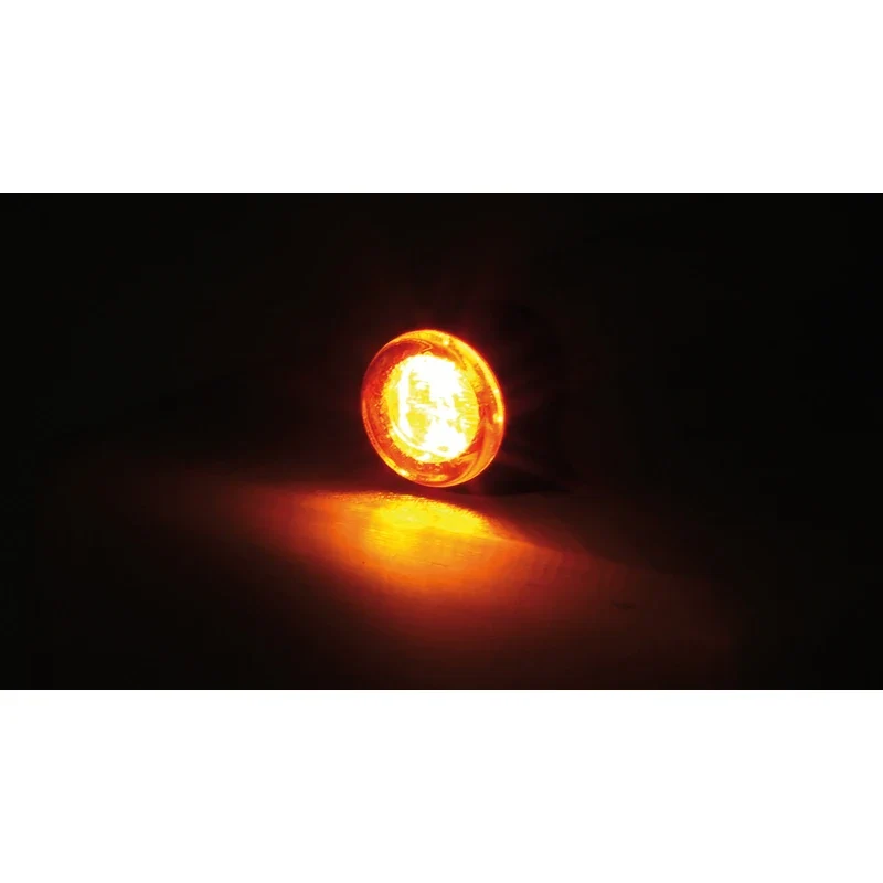 LED-Einbaublinker mit Rück- & Bremslicht Highsider Proton Three 3in1, E-geprüft