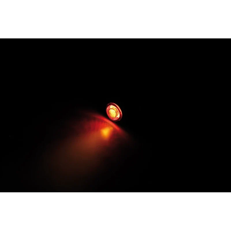 LED-Einbaublinker mit Rück- & Bremslicht Highsider Apollo 3in1, M8, E-geprüft