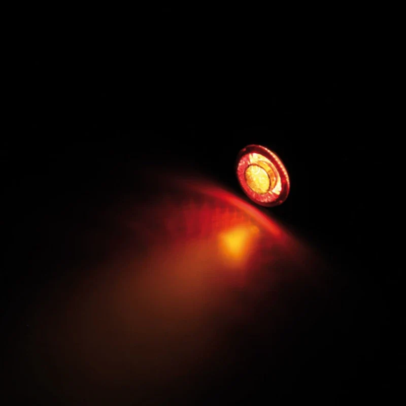 LED-Einbaublinker mit Rück- & Bremslicht Highsider Apollo 3in1, M8, E-geprüft