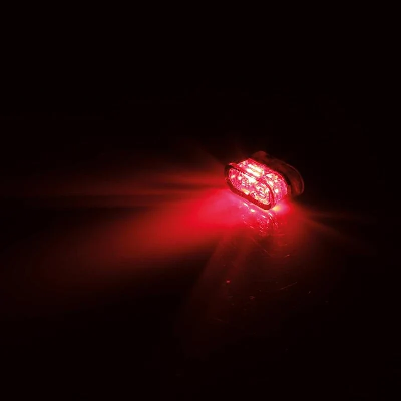LED-Einbaublinker mit Rück- & Bremslicht Highsider Little Star-MX Pro 3in1