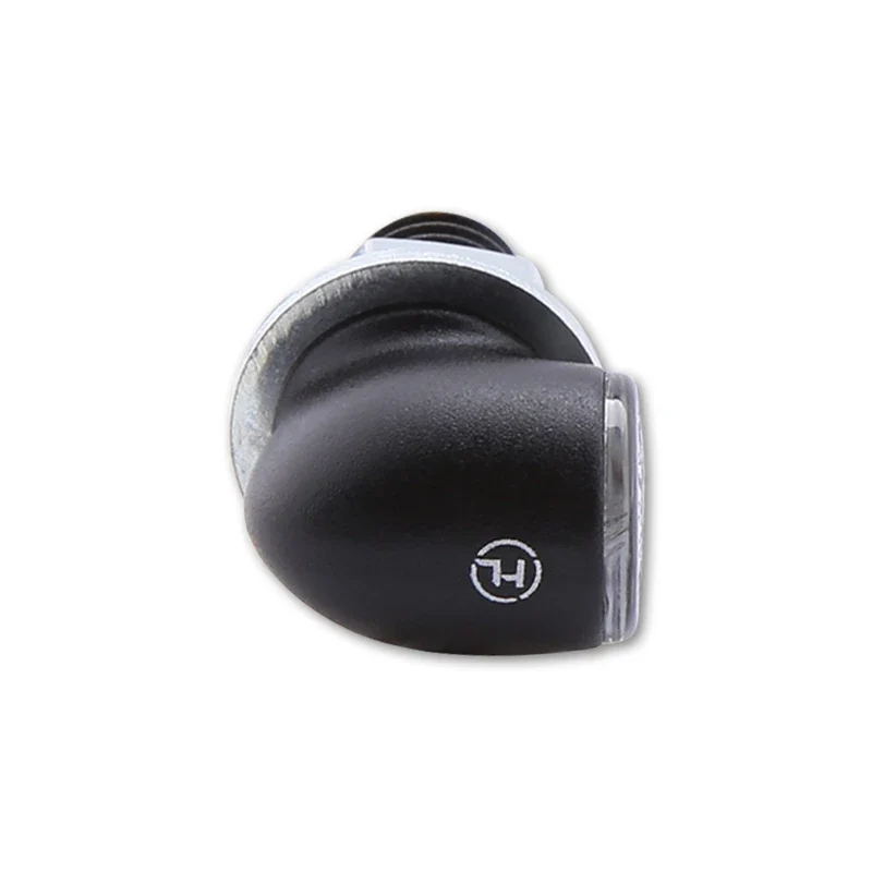 LED-Blinker mit Positionslicht Highsider Proton Two 2in1 schwarz, E-geprüft