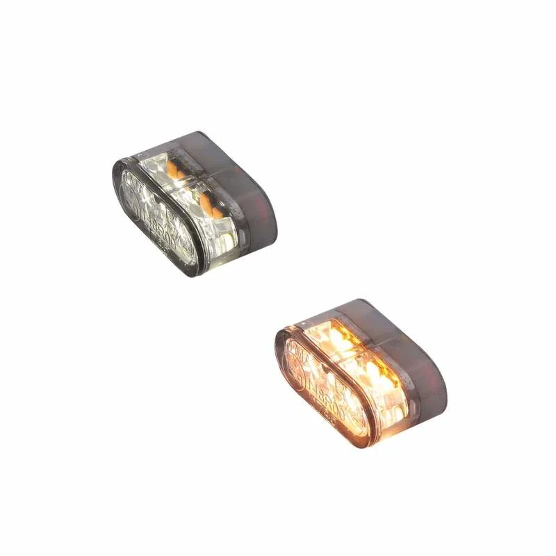 LED-Einbaublinker mit Positionslicht Highsider Star-MX Pro 2in1, E-geprüft