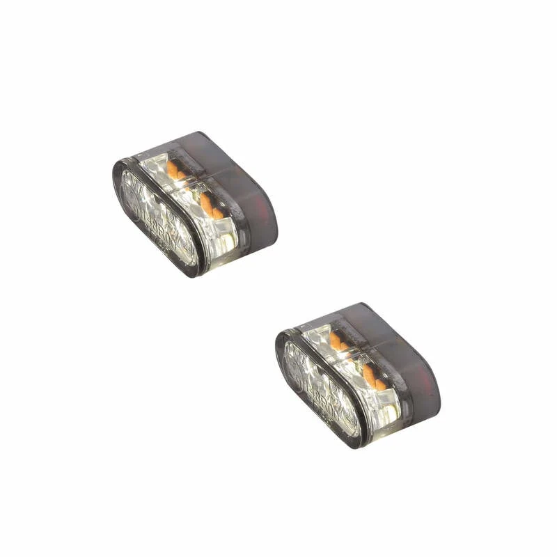 LED-Einbaublinker mit Positionslicht Highsider Star-MX Pro 2in1, E-geprüft