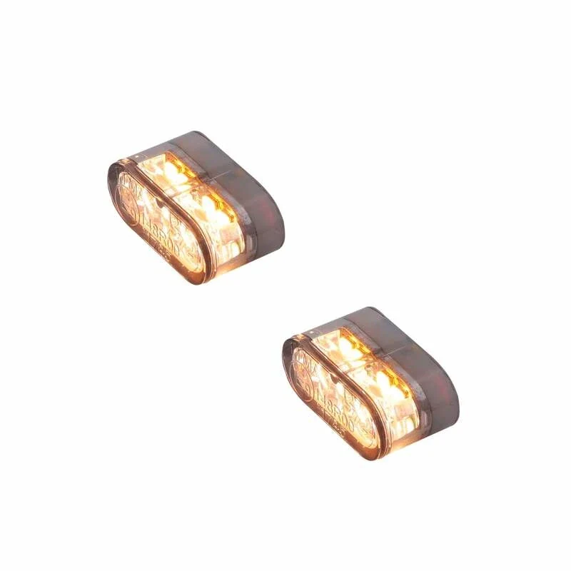 LED-Einbaublinker mit Positionslicht Highsider Star-MX Pro 2in1, E-geprüft