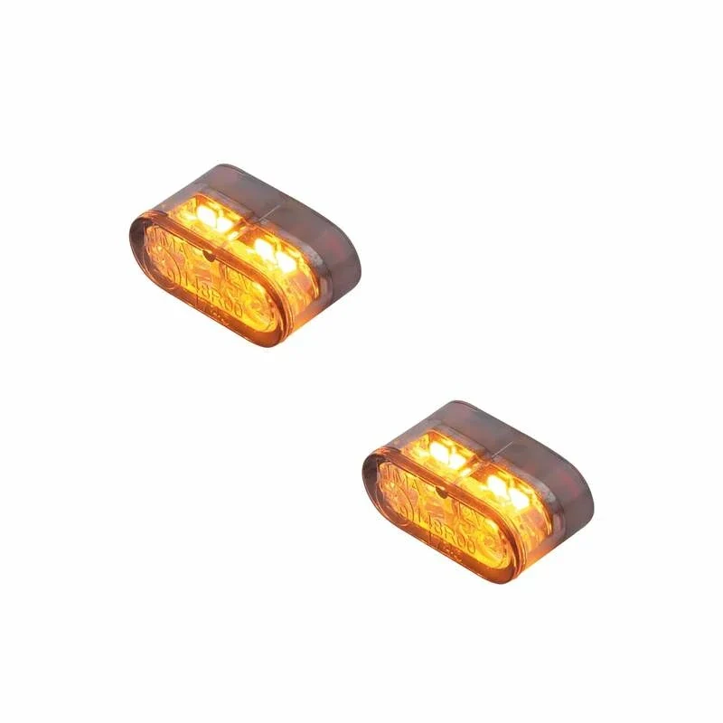 LED-Einbaublinker mit Positionslicht Highsider Star-MX Pro 2in1, E-geprüft