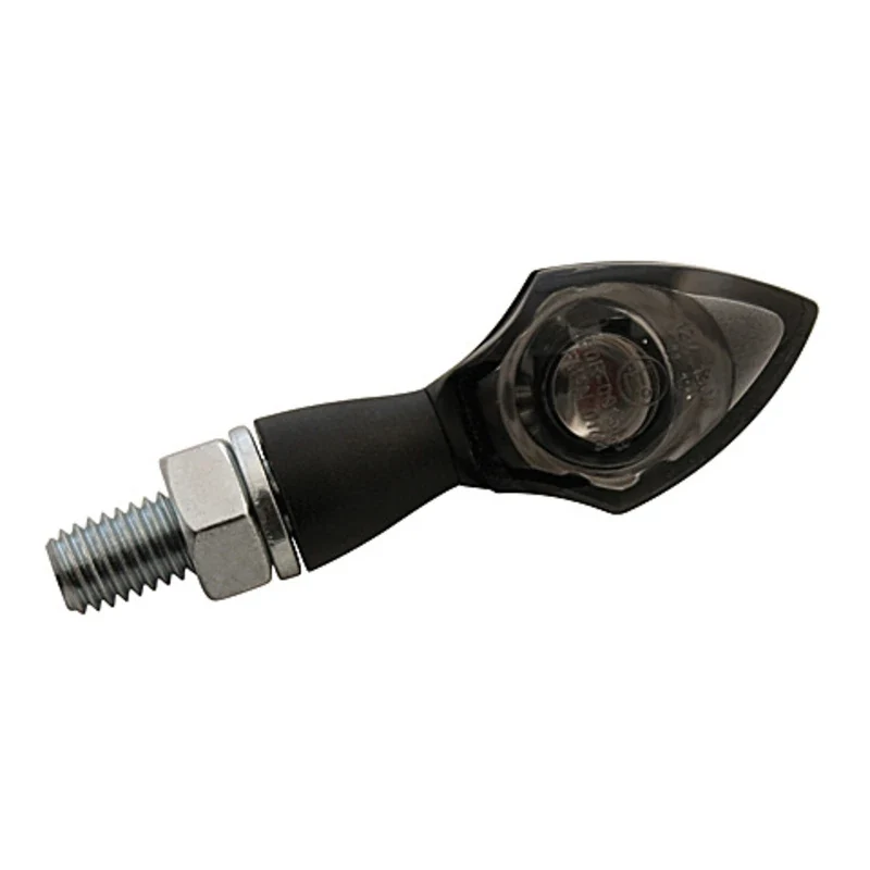 LED-Blinker Paar Highsider Pro Pen Head schwarz, Getönt, M8, E-geprüft, 12V/5W