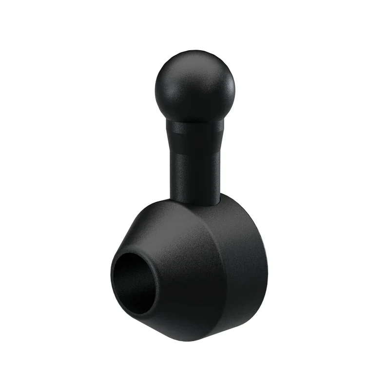 Blinkeradapter Paar Highsider Pro vorne, Schwarz, für Harley-Davidson Modelle