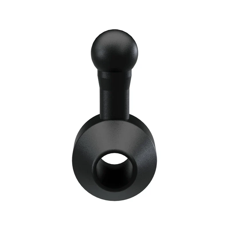 Blinkeradapter Paar Highsider Pro vorne, Schwarz, für Harley-Davidson Modelle