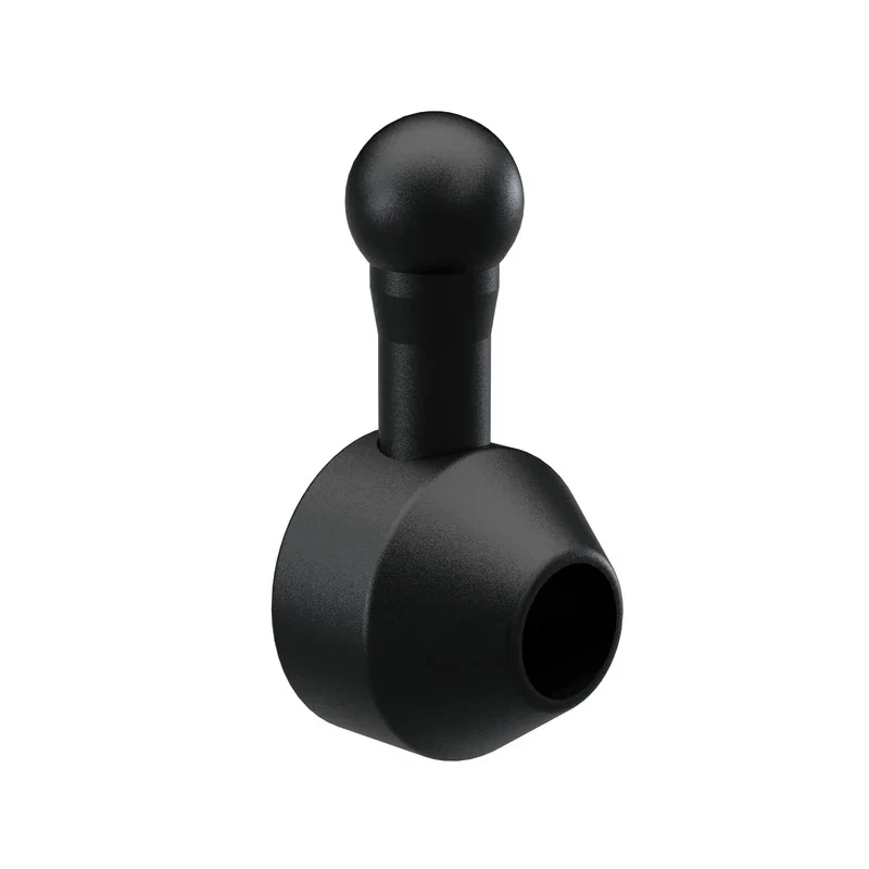 Blinkeradapter Paar Highsider Pro vorne, Schwarz, für Harley-Davidson Modelle