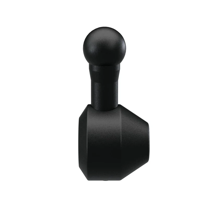 Blinkeradapter Paar Highsider Pro vorne, Schwarz, für Harley-Davidson Modelle