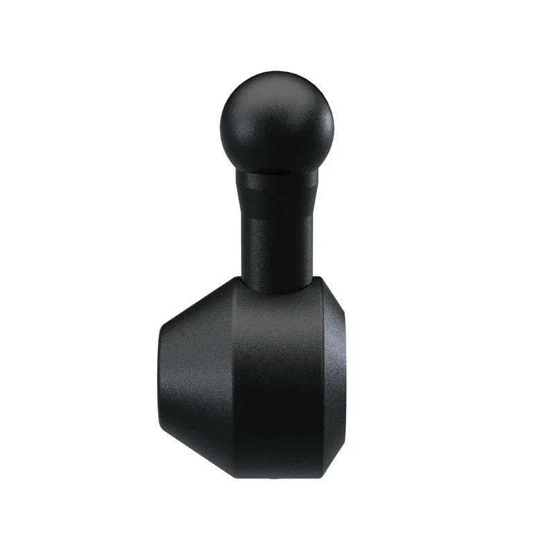 Blinkeradapter Paar Highsider Pro vorne, Schwarz, für Harley-Davidson Modelle