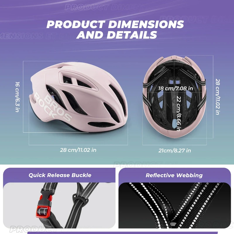 Fahrradhelm 58-62cm Einstellbare