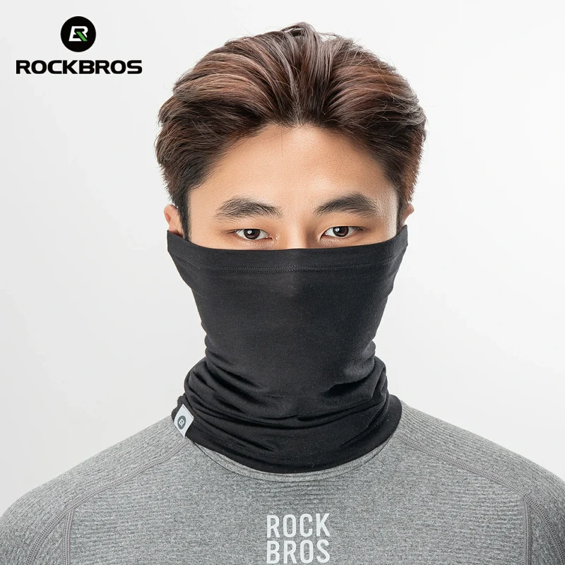 ROCKBROS Winter Thermo Halstuch aus Wolle Schlauchtuch