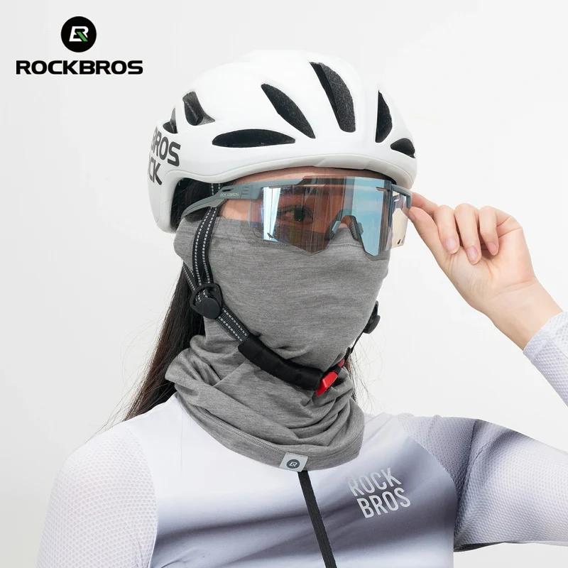 ROCKBROS Winter Thermo Halstuch aus Wolle Schlauchtuch