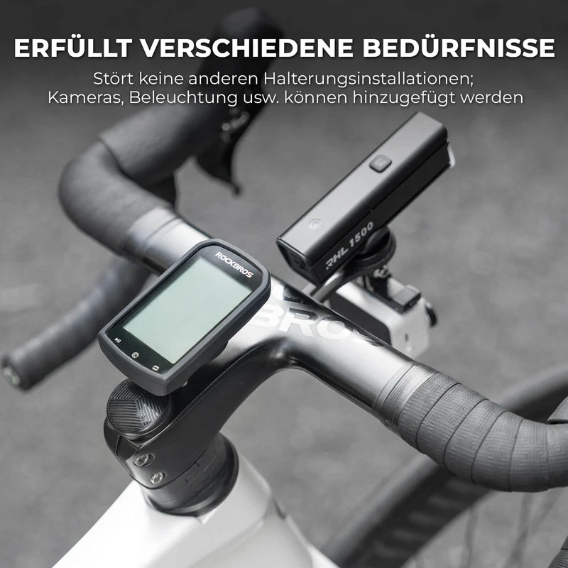 Fahrradcomputer Halterung Kompatibel mit Garmin/Wahoo/Bryton