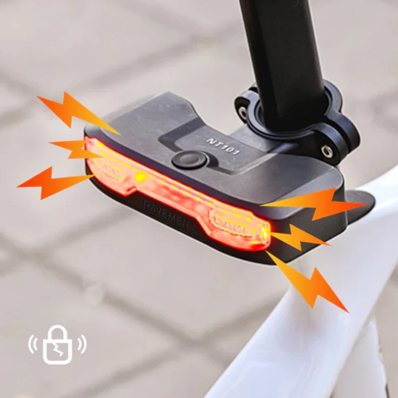 Ravemen NT101 Smart Bike Tail Light Commuter Rear Bike Light