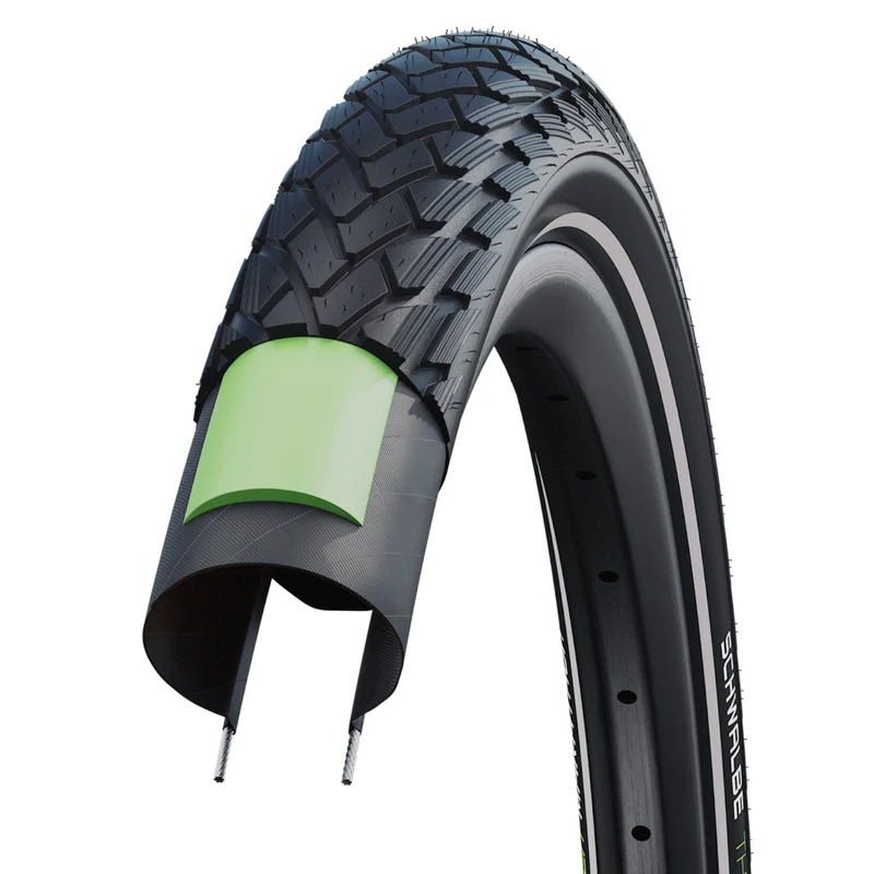 Schwalbe Marathon 16 x 1.35 Performace GreenGuard TwinSkin ADDIX Eco 16 Inch Bike Tyre