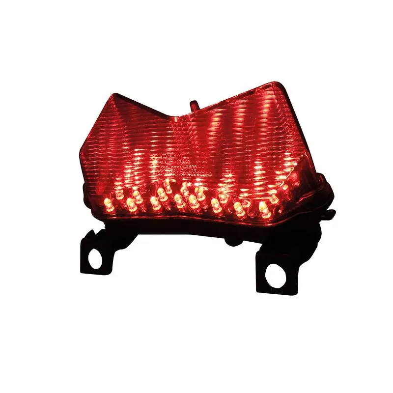 LED-Rücklicht Highsider für Kawasaki Z750 Z1000 ZX-6R /RR, Getönt, E-geprüft