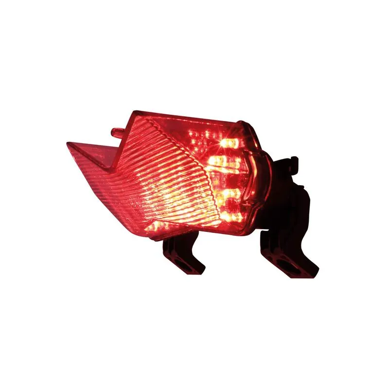 LED-Rücklicht Highsider für Kawasaki Z750 Z1000 ZX-6R /RR, Getönt, E-geprüft