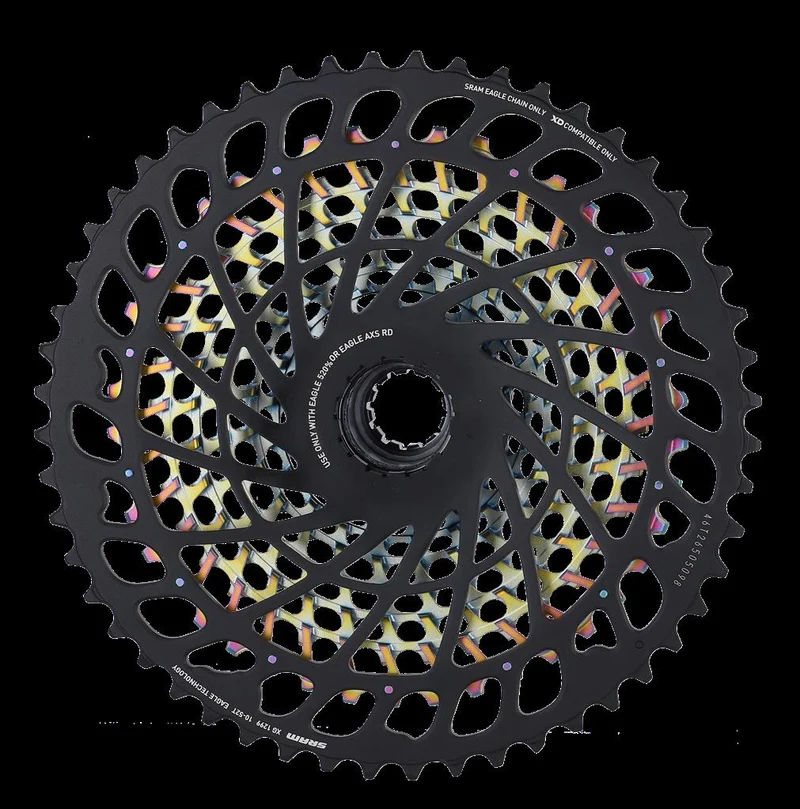 Sram Zahnkr-KassetteSramXG-1299EagleXD rainbw 12-f.10,12,14,16,18,21,24,28,32,36,42,52